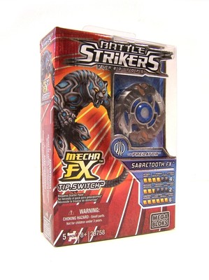 Mega Bloks 29758 Sabretooth FX - Battle Strikers Kreisel | Mecha FX TIP Switch