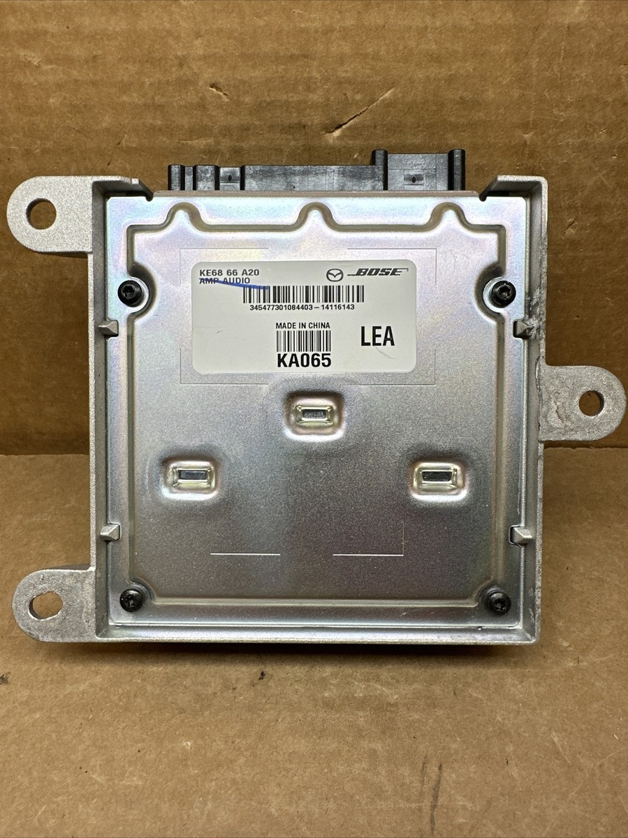 マツダ Bose KD46 66 A20A カーアンプ 2013-2015 Mazda CX-5 CX5 Bose Audio System Stereo Radio Amplifier