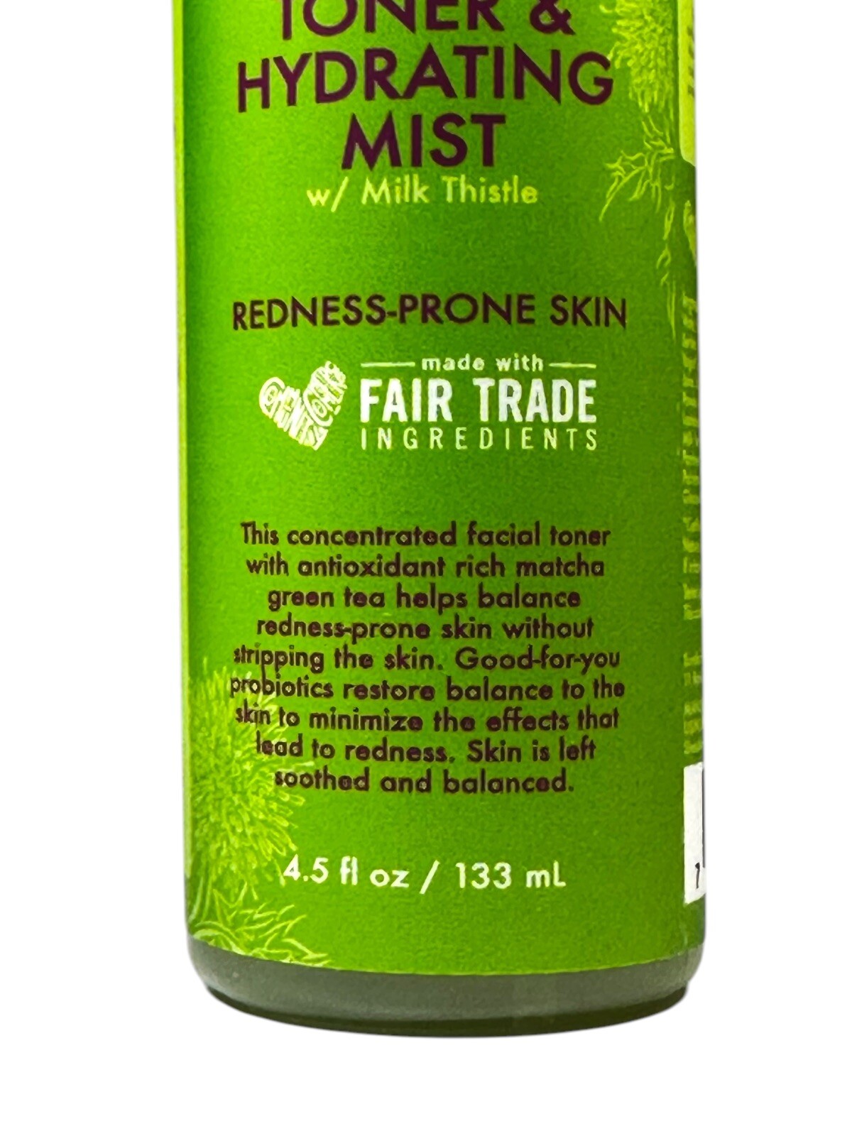 2x Shea Moisture Matcha Green Tea Probiotics Soothing Toner & Hydrating Mist