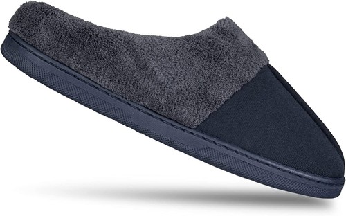 Hanes Men's Memory Foam Indoor Outdoor Clog Slippers - Picture 44 of 45