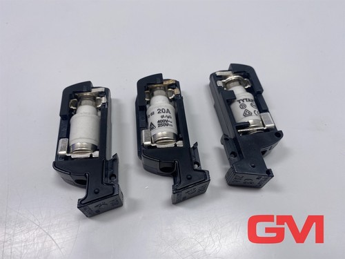 VE 10x Moeller Sicherungssets Z-SLS/B-20A Fuse-link Set 3 St. D02 20A 60-400V - Bild 6 von 9