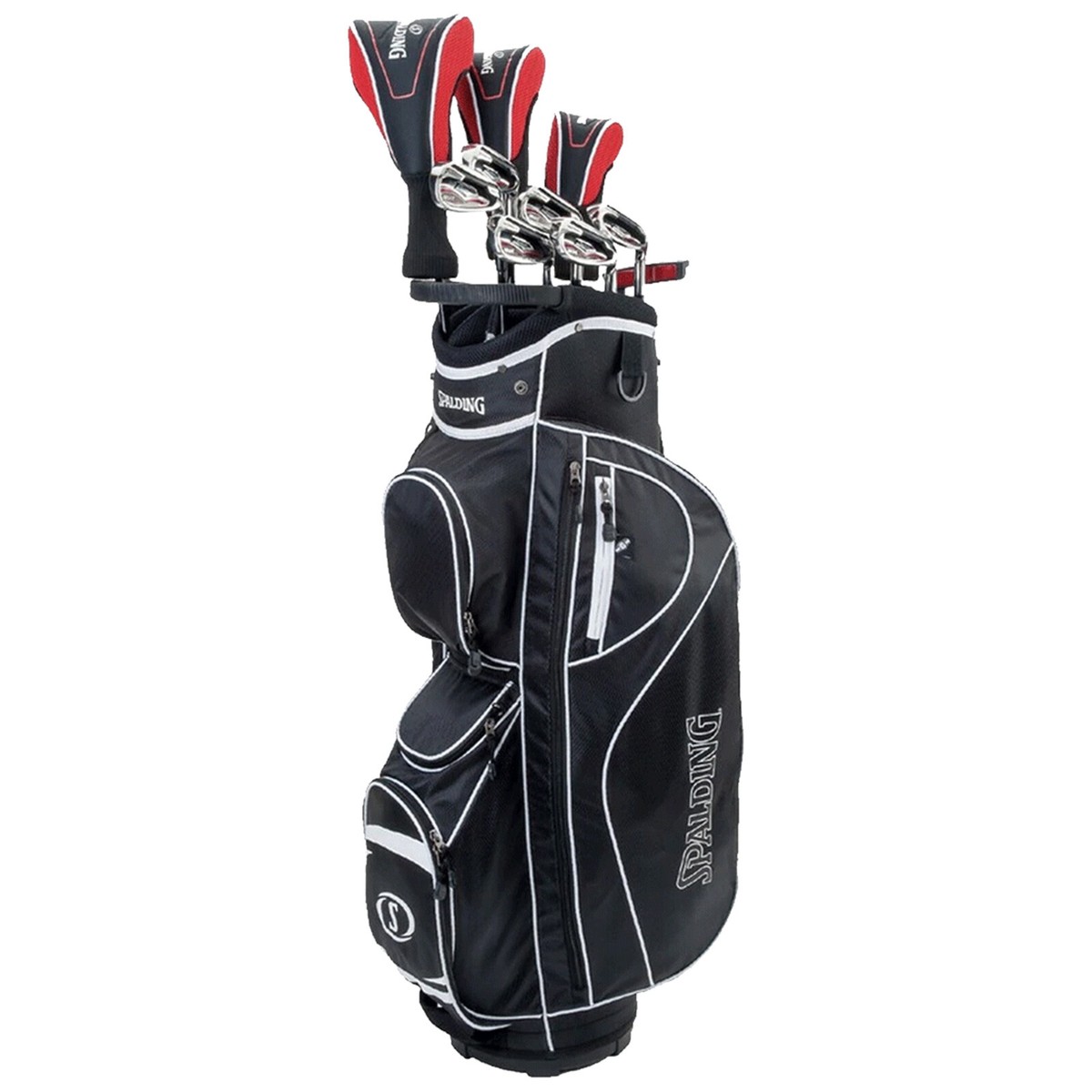 7 Division Spalding Trolley Carry Cart Golf Clubs Bag 7 Division Spalding Trolley Carry Cart Golf Clubs Bag