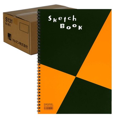 maruman Sketchbook A4 Design Series Drawing Paper, 24 Sheets, 60 Books S131X60