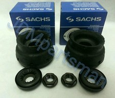 Audi Vw Sachs Front Strut Mount W Bearings Nuts 6pc Set. Left Right
