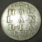 Magic Key Date 1776 Date of Independence! Colonial New York Silver Lion Dime Hol