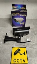 OPEN BOX BATTERY POWERED DUMMY CCD IR CAMERA w/FLASHING LED