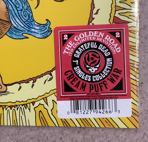 Grateful Dead 7" Single Vinyl Golden Road Cream Puff War #ed Brand New SEALED - Picture 4 of 10