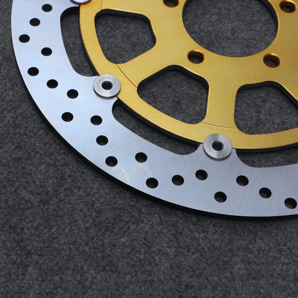 Disco de freno delantero apto para Suzuki GSXR600/750 GSXR1000 TL1000R/S Hayabusa GSX1400 Foto 4 de 4