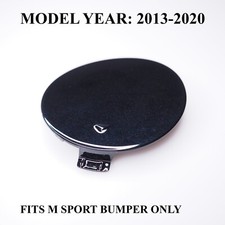 Vorne Stoßstange tow hook cover für BMW 3er F34 Gt M Sport 13-20 Saphir 475