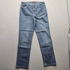 Gloria Vanderbilt Women's 12 Denim Straight Pants