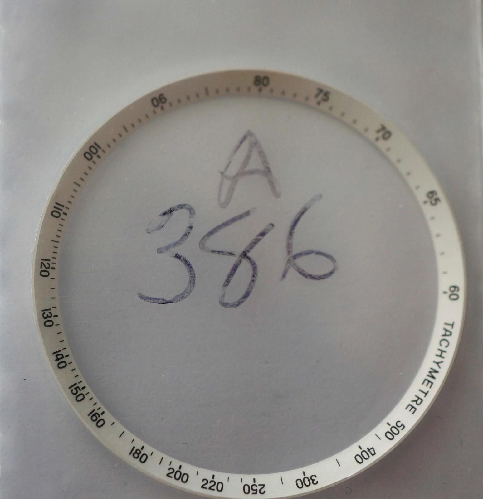 Zenith — Zenith El Primero A386 Tachy ring  genuine Nos  UNUSED