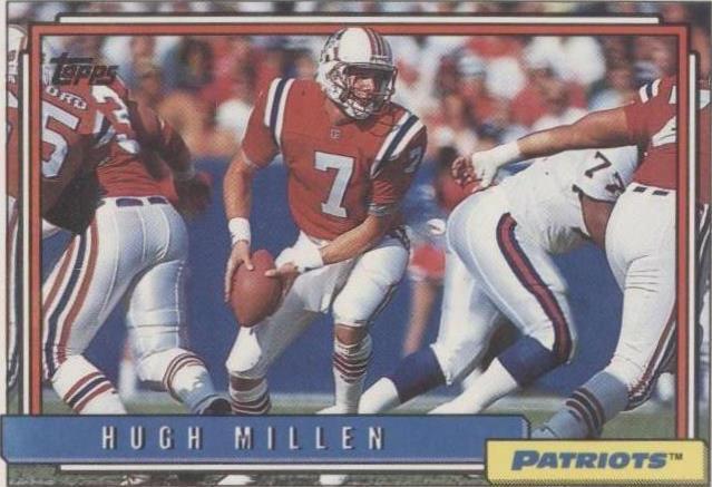 1992 Topps Hugh Millen #230 - 1 of 2