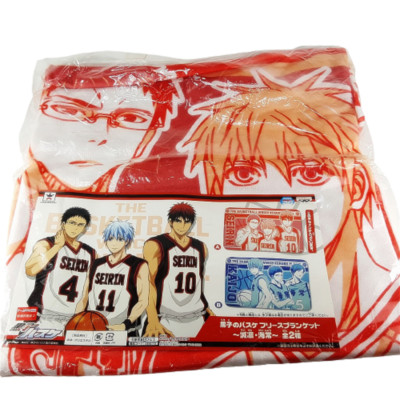 Banpresto Kuroko's Basketball Basuke Seirin Gakuen Fleece Blanket 102cm x 73cm
