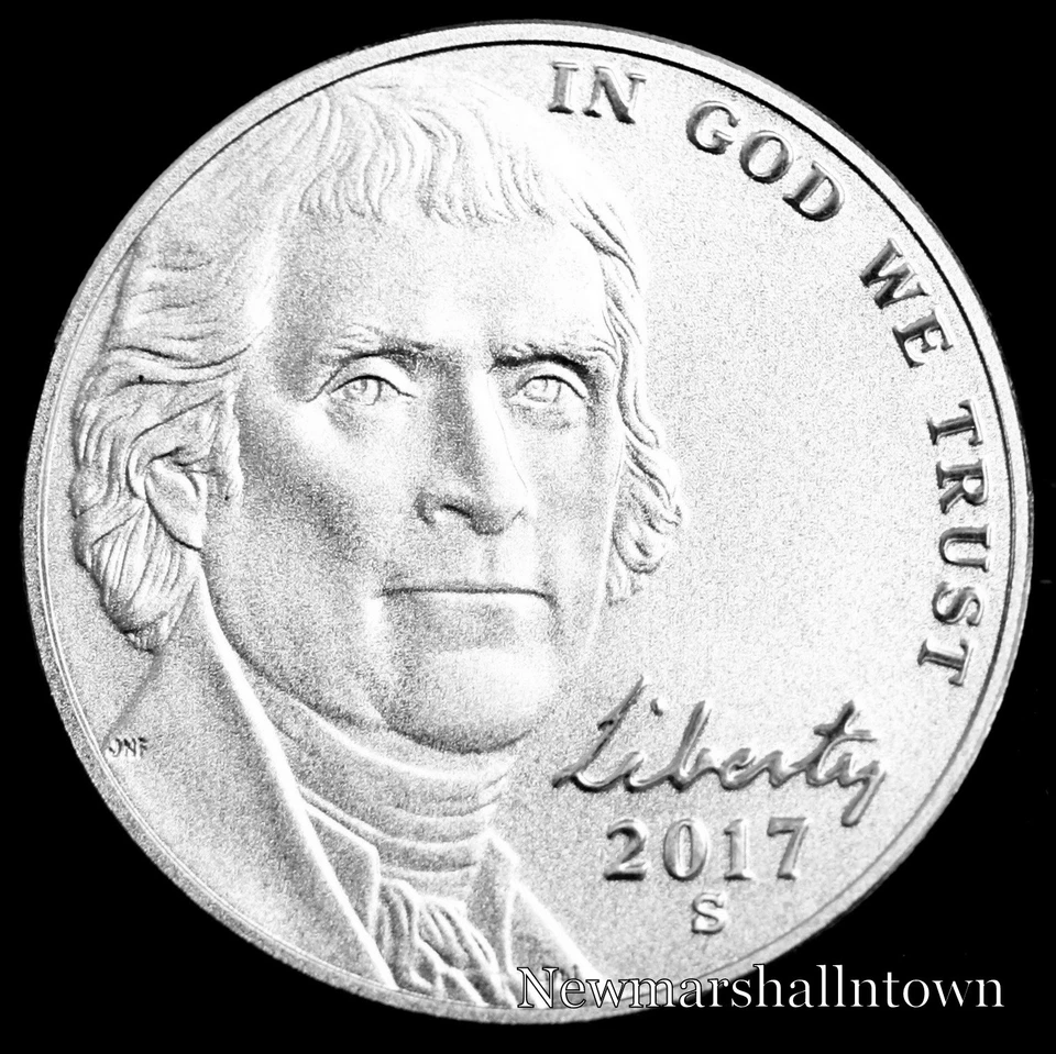 2017 P+D+S+S Jefferson Proof Nickel and Enhanced Nickel Mint Proof Set  - Image 2 of 4