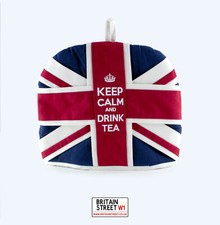 New Handmade Britain Street Union Jack Tea Cosy - Cotton and Polyester.