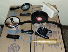 Vintage Play Farberware Lot Mixer Frying Pan Utensils