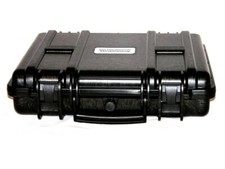 Black Waterproof Armourcase Waterproof 1490 case includes foam nameplate