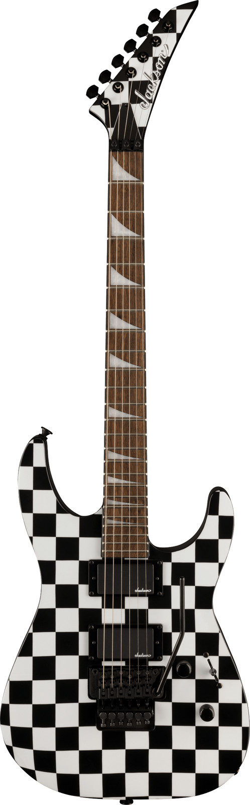 JACKSON X Series Soloist , SLX DX, накладка Laurel, Клетчатое прошлое