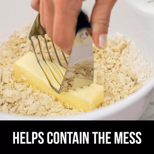 Gebäckmixer' Profi Edelstahl Teigmixer Schaber Zerkleinerer^ - Bild 4 von 13