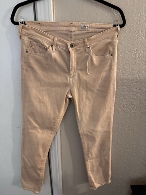 ag jeans prima crop cigarette adriano goldschmied ag jeans womens 28 The Prima Crop Mid-rise Cigarette  Crop