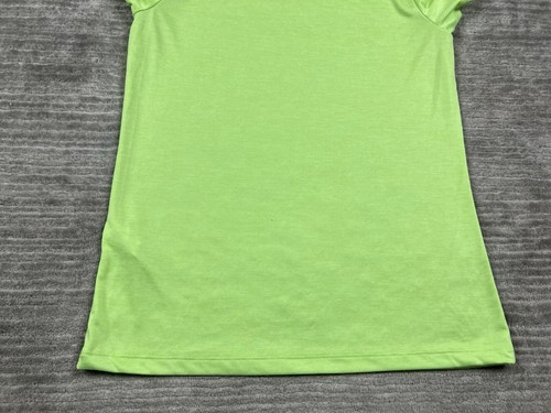 Under Armour Shirt Mens Medium Green Short Sleeve Loose Heat Gear Neon - Picture 8 of 11