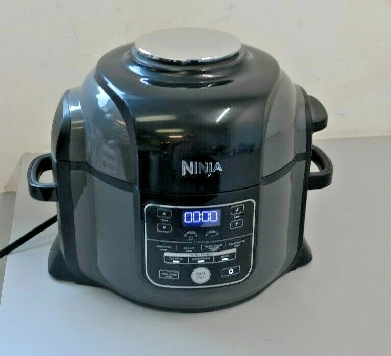 Ninja Foodi Pressure Cooker with TenderCrisp & Dehydrate Black/Gray OP350CO  - Best Buy