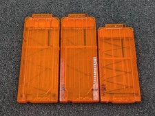 Nerf N-Strike Elite Dart Magazine Clips Ammo 10 Round  2 - 12 Round Orange