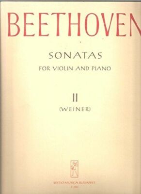 BEETHOVEN - SONATAS FOR VIOLIN AND PIANO Book 2 [Relié] BEETHOVEN et E,M,B,
