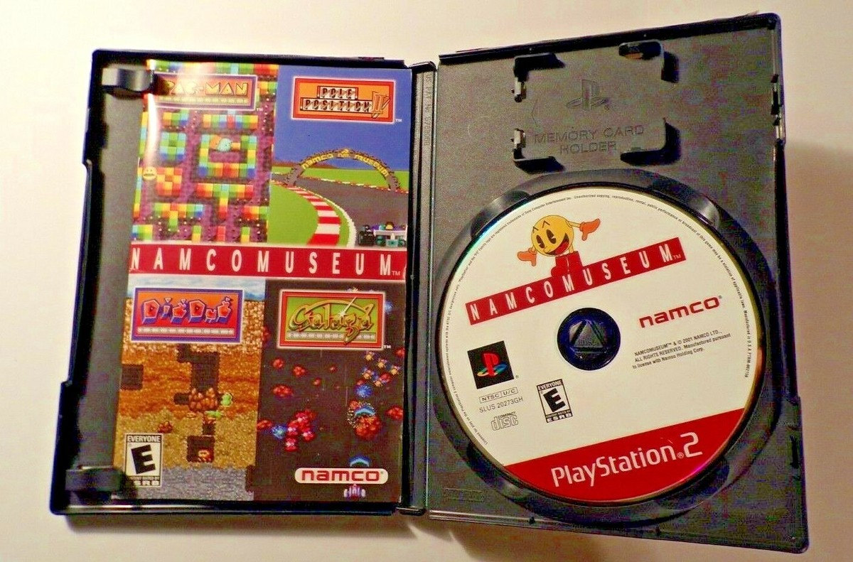 PS2 NAMCO MUSEUM - Greatest Hits Get Your Hands On Yesterday's