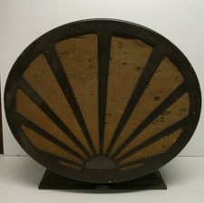 OPERADIO - ANTIQUE ART DECO METAL MANTLE VALVE RADIO SPEAKER CHICAGO USA