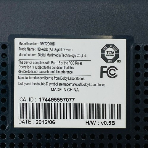 Dolby Digital DMT200HD Digital Receiver - Bild 4 von 4