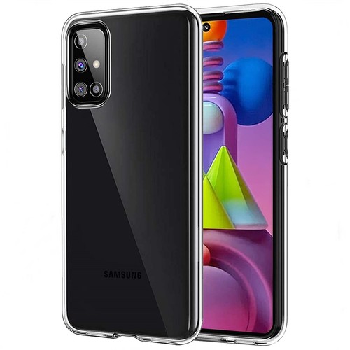 TPU Case Cover 100% TRANSPARENT SMOOTH for SAMSUNG M51 Gel Silicone | eBay