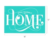 NEW “At Home” Chalk Couture Chalk Transfer Stencil Size C