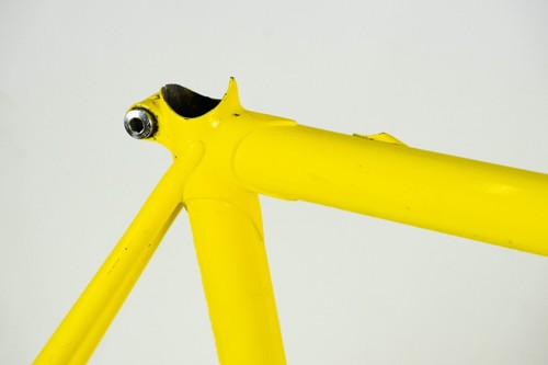 PIERO SERENA VINTAGE COLUMBUS STEEL FRAME SET 90S 56 57 OLD road bike CAMPAGNOLO - Picture 8 of 23