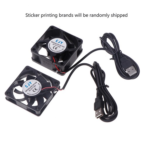 1PC 60mm USB Fan 5V Brushless Cooling Fans For PC Computer Case Cooler - Zdjęcie 2 z 14