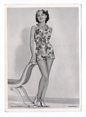 Fotodruck Alma Ross Paramount Trading Card Ross Verlag