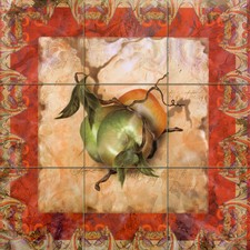 Art Fruit Mural Ceramic Backsplash Bath Decor Tile 25