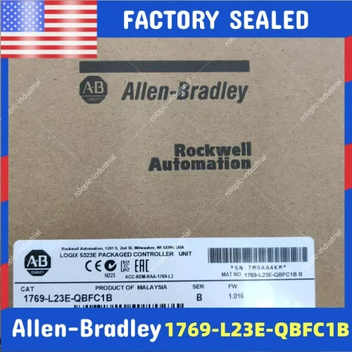 New IN BOX Allen Bradley 1769-L23E-QBFC1B Controller Unit CPU Module ship