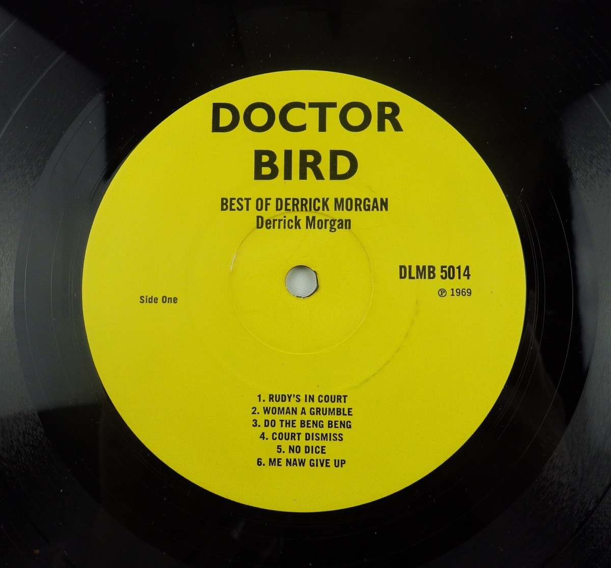 英LP Derrick Morgan Best Of Derrick Morgan DLM(B)5014 Doctor Bird /00250 Derrick Morgan – Best Of Derrick Morgan – Vinyl (LP