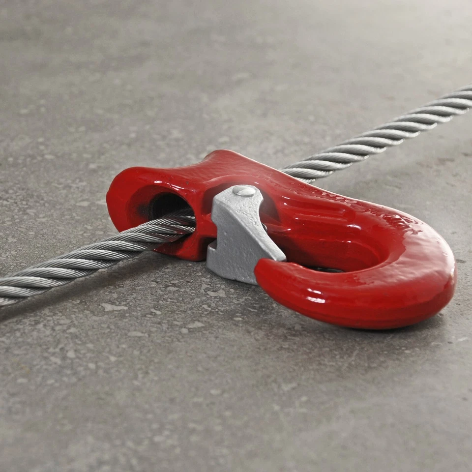 Rückeseil Chokerseil Gleithaken Forst 10mm 12mm 14mm Seilgleithaken Seilgleiter - Bild 2 von 4