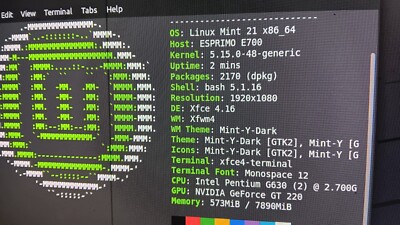 Fujitsu Esprimo E700 Intel 2.Gen 2,7GHz 8GB RAM CD Nvidia GT220 Ohne OS