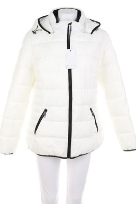Blue Flame Puffer Jacket Hood D 42 white NEW