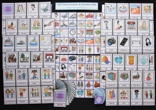 TARJETAS DE VIAJES Y SALIDAS Autismo Ayudas Visuales TDAH PECS SEN ADHD Demencia Alzheimer - Imagen 47 de 47