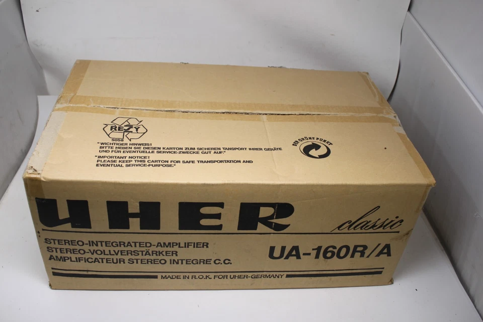Uher Classic Hifi Amplifier Verstärker UA-160R - NOS New Old Stock Neu & OVP