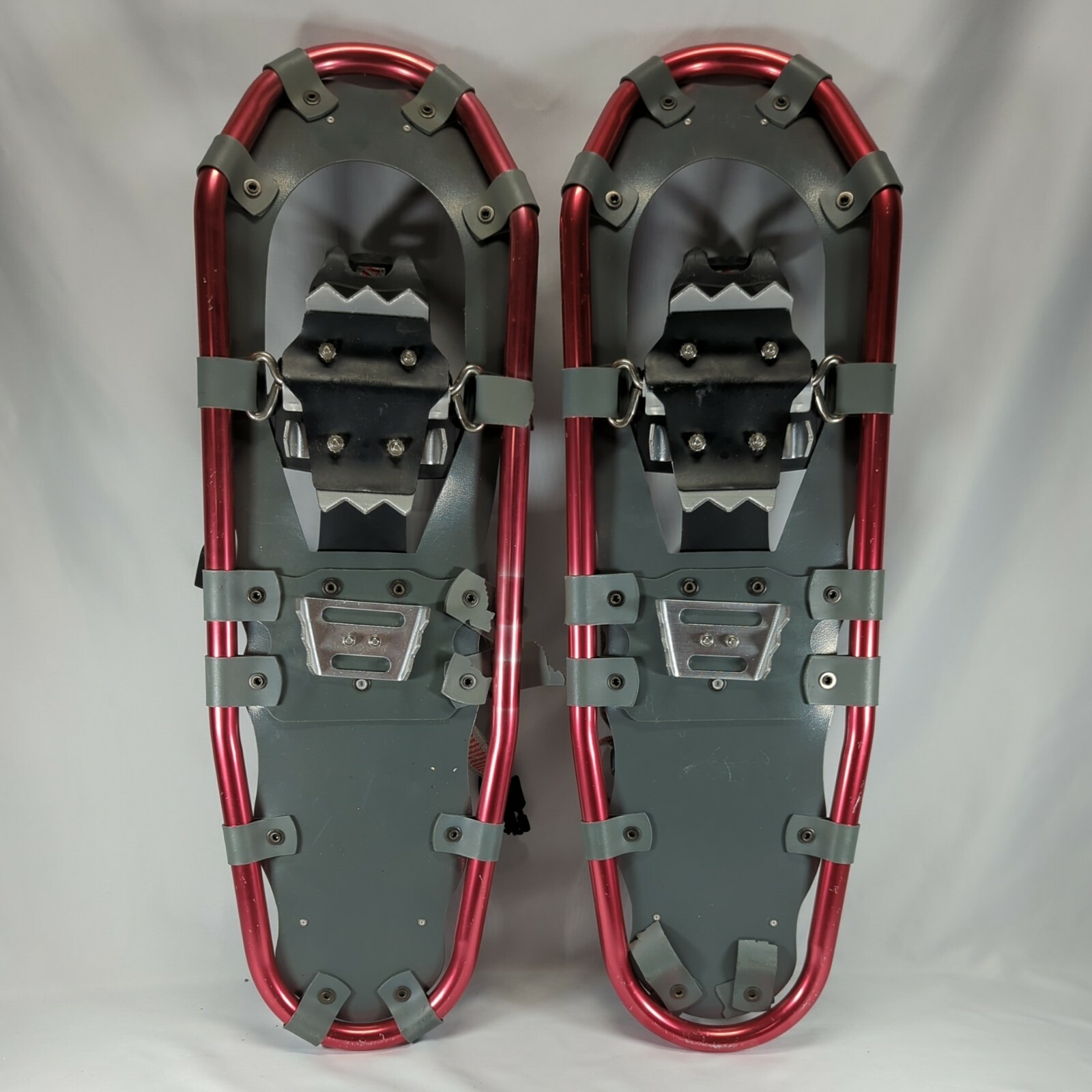 LL BEAN Winter Walker 26 Adult Aluminum Snow Shoes Red Gray (PARTS or REPAIR) eBay