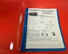 1996 Flightcom Model 403mc Voice Activatd Intercom Installation Operation Manual