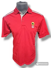 Buffalo Wild Wings Shirt Polo Employee Work Uniform Adult Red Short Sleeve Staff