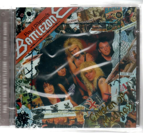Paul Di'Anno's BATTLEZONE Children Of Madness CD + 1 BONUS TRACK ( IRON MAIDEN