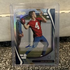 2021 Panini Absolute Sam Ehlinger Spectrum Signatures Rookie Auto /199 Colts 179
