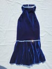 MEEKELLE Dance, Figure Skating Dress - Child Large - Royal Blue — photo 3